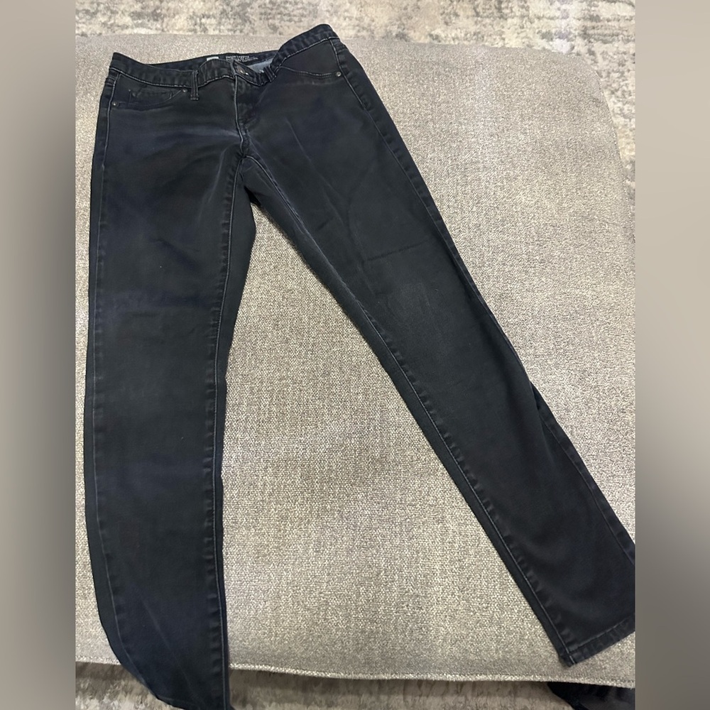 Mossimo Denim Legging Jeans 
Juniors Size 6 Black